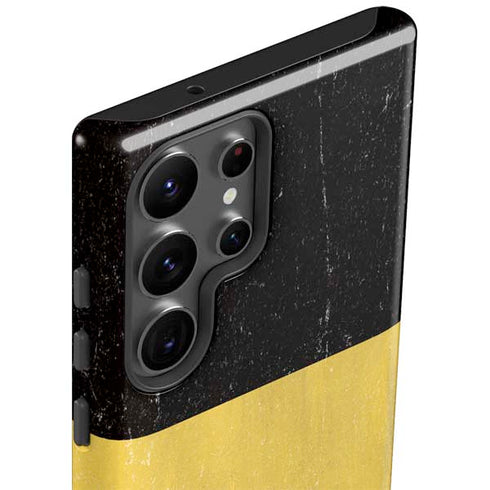 Belgium Flag Distressed Galaxy S23 Ultra Pro Case