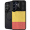 Belgium Flag Distressed Galaxy S24 Kickstand Case