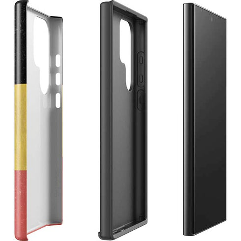 Belgium Flag Distressed Galaxy S25 Ultra Impact Case