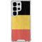 Belgium Flag Distressed Galaxy S25 Ultra Clear Case