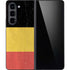 Belgium Flag Distressed Galaxy Z Fold5 5G Skin