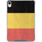 Belgium Flag Distressed iPad 11th Gen (2025) Clear Case