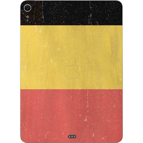 Belgium Flag Distressed Apple iPad Air Skin