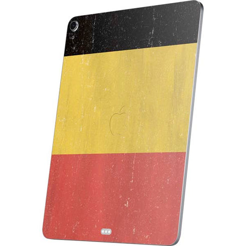 Belgium Flag Distressed Apple iPad Air Skin