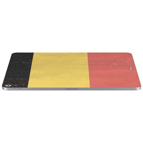 Belgium Flag Distressed Apple iPad Air Skin