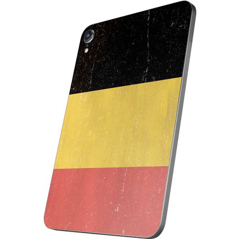 Belgium Flag Distressed Apple iPad Mini Skin