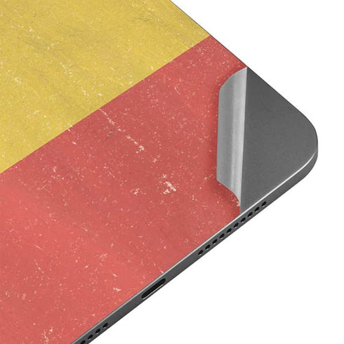 Belgium Flag Distressed Apple iPad Mini Skin