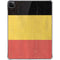 Belgium Flag Distressed iPad Pro 11in (2024) Clear Case