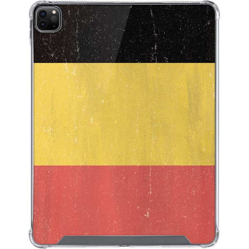 Belgium Flag Distressed iPad Cases