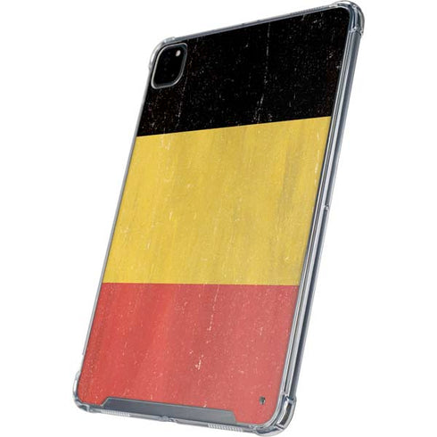 Belgium Flag Distressed iPad Cases