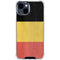 Belgium Flag Distressed iPhone 15 Clear Case