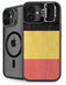 Belgium Flag Distressed iPhone 16 Kickstand Case