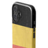 Belgium Flag Distressed iPhone 16 Plus Impact Case