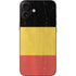 Belgium Flag Distressed iPhone 16 Plus Skin