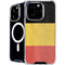 Belgium Flag Distressed iPhone 16 Pro MagSafe Case