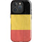 Belgium Flag Distressed iPhone 16 Pro Max Magsafe Impact Case