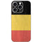 Belgium Flag Distressed iPhone 16 Pro Skin