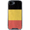 Belgium Flag Distressed iPhone 16e Clear Case