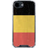 Belgium Flag Distressed iPhone 16e Clear Case