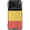 Belgium Flag Distressed iPhone 18 Pro Max Clear Case