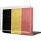 Belgium Flag Distressed MacBook Cases