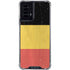 Belgium Flag Distressed Moto G Power 5G (2024) Clear Case