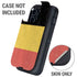 Belgium Flag Distressed Otterbox Defender iPhone Skin