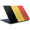 Belgium Flag Distressed Surface Laptop Skin