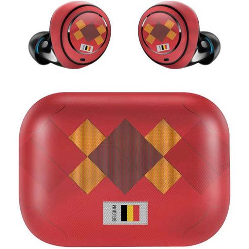 Belgium Soccer Flag Amazon Echo Buds Skin