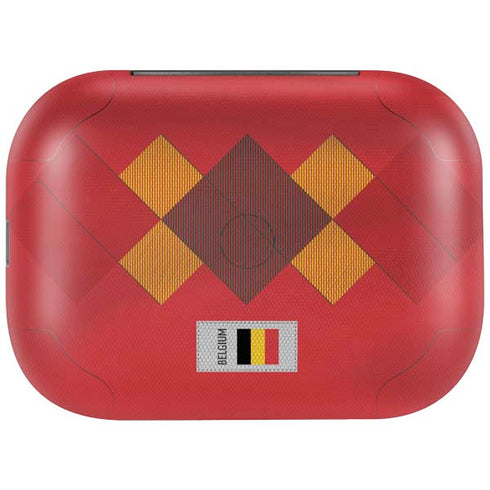 Belgium Soccer Flag Amazon Echo Buds Skin