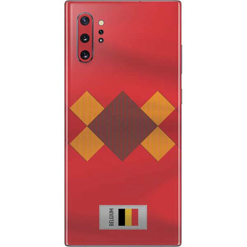 Belgium Soccer Flag Galaxy Note 10 Plus Skin