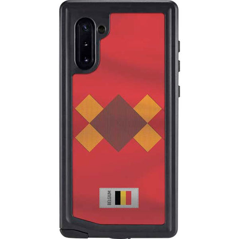 Belgium Soccer Flag Galaxy Cases