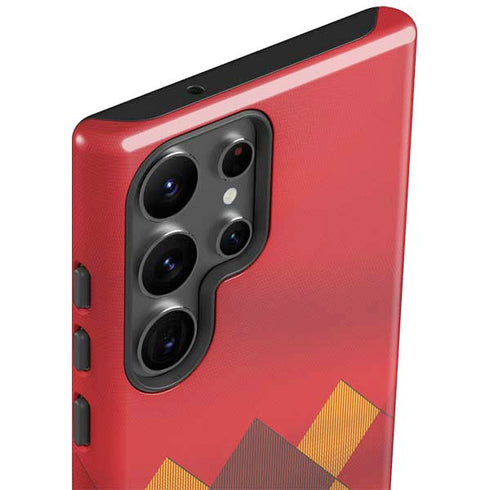 Belgium Soccer Flag Galaxy S23 Ultra Pro Case