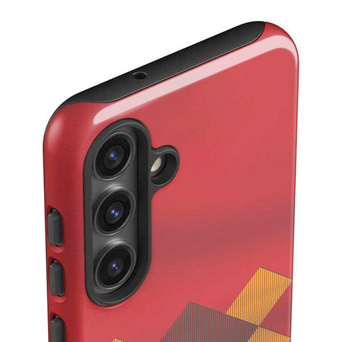 Belgium Soccer Flag Galaxy S25 Impact Case