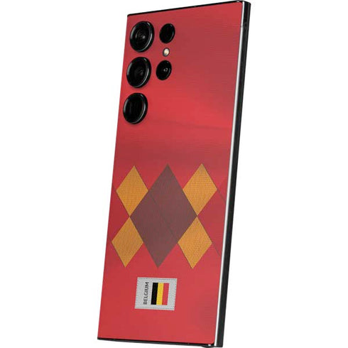 Belgium Soccer Flag Galaxy S24 Ultra Skin