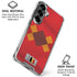 Belgium Soccer Flag Galaxy S26 Clear Case