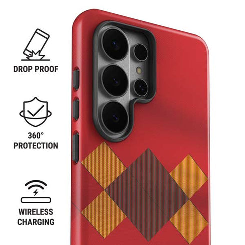 Belgium Soccer Flag Galaxy S26 Ultra Impact Case