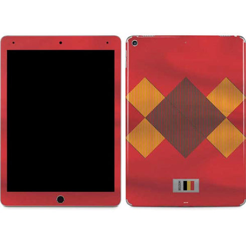 Belgium Soccer Flag iPad Skins