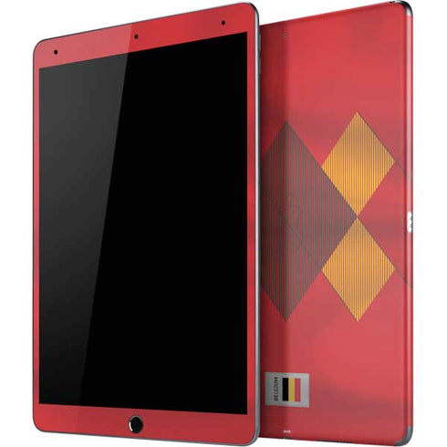 Belgium Soccer Flag iPad Skins