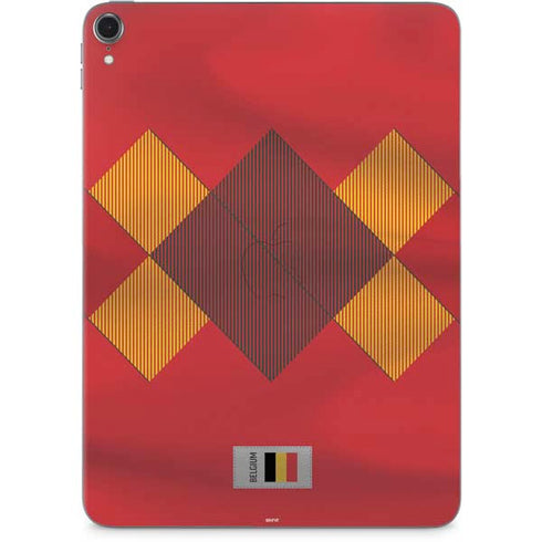 Belgium Soccer Flag Apple iPad Pro Skin