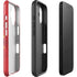 Belgium Soccer Flag iPhone 16 Impact Case