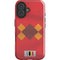 Belgium Soccer Flag iPhone 16 Plus Impact Case
