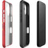 Belgium Soccer Flag iPhone 16 Plus Impact Case