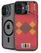 Belgium Soccer Flag iPhone 16 Plus Kickstand Case