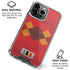 Belgium Soccer Flag iPhone 16 Pro Max Clear Case