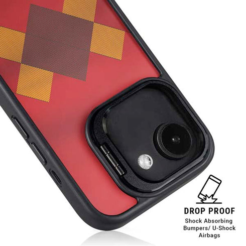 Belgium Soccer Flag iPhone 16e Kickstand Case