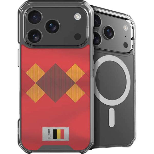 Belgium Soccer Flag iPhone 18 Pro Max MagSafe Case