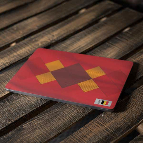 Belgium Soccer Flag Apple MacBook Air Skin