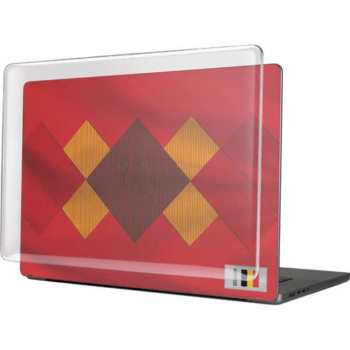 Belgium Soccer Flag MacBook Cases