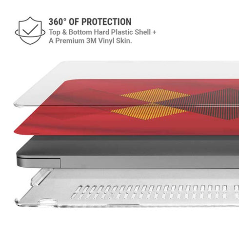 Belgium Soccer Flag MacBook Cases